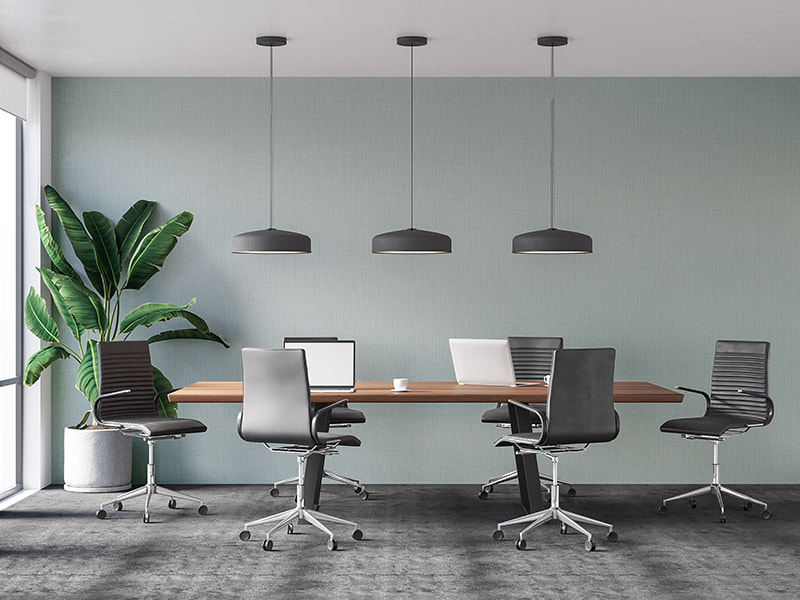 ورق حائط مقاوم للماء للاستخدام التجاري والمكتبي